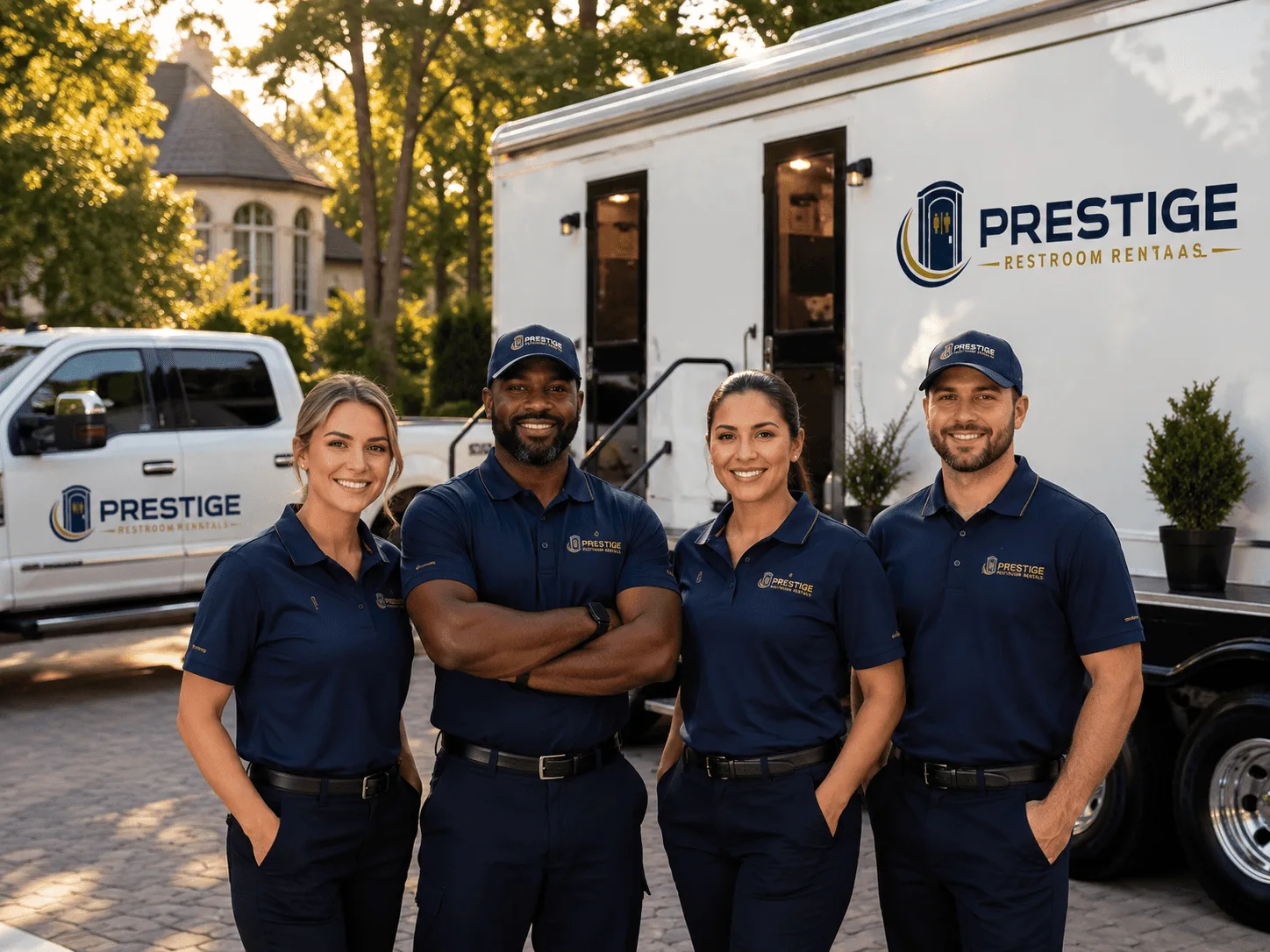 Trusted Luxury Portable Restrooms company in Helm, CA