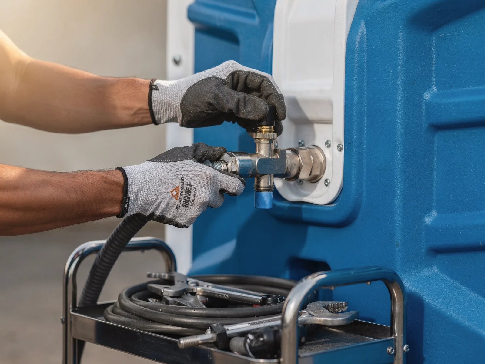 Benefits of Luxury Portable Restrooms in Helm, CA